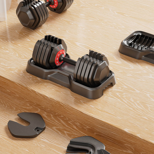 55 lb Adjustable Dumbbell — 10 Weight Settings