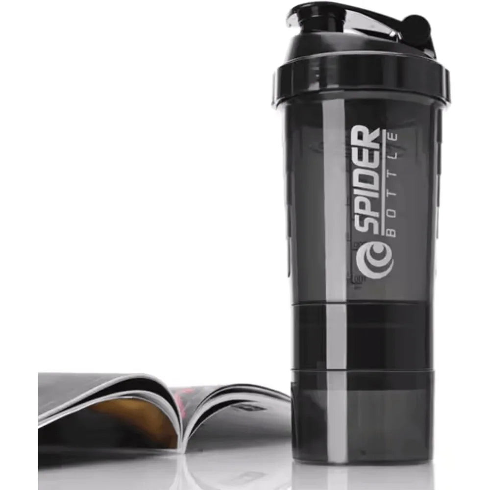 3-Layer Protein Shaker Bottle