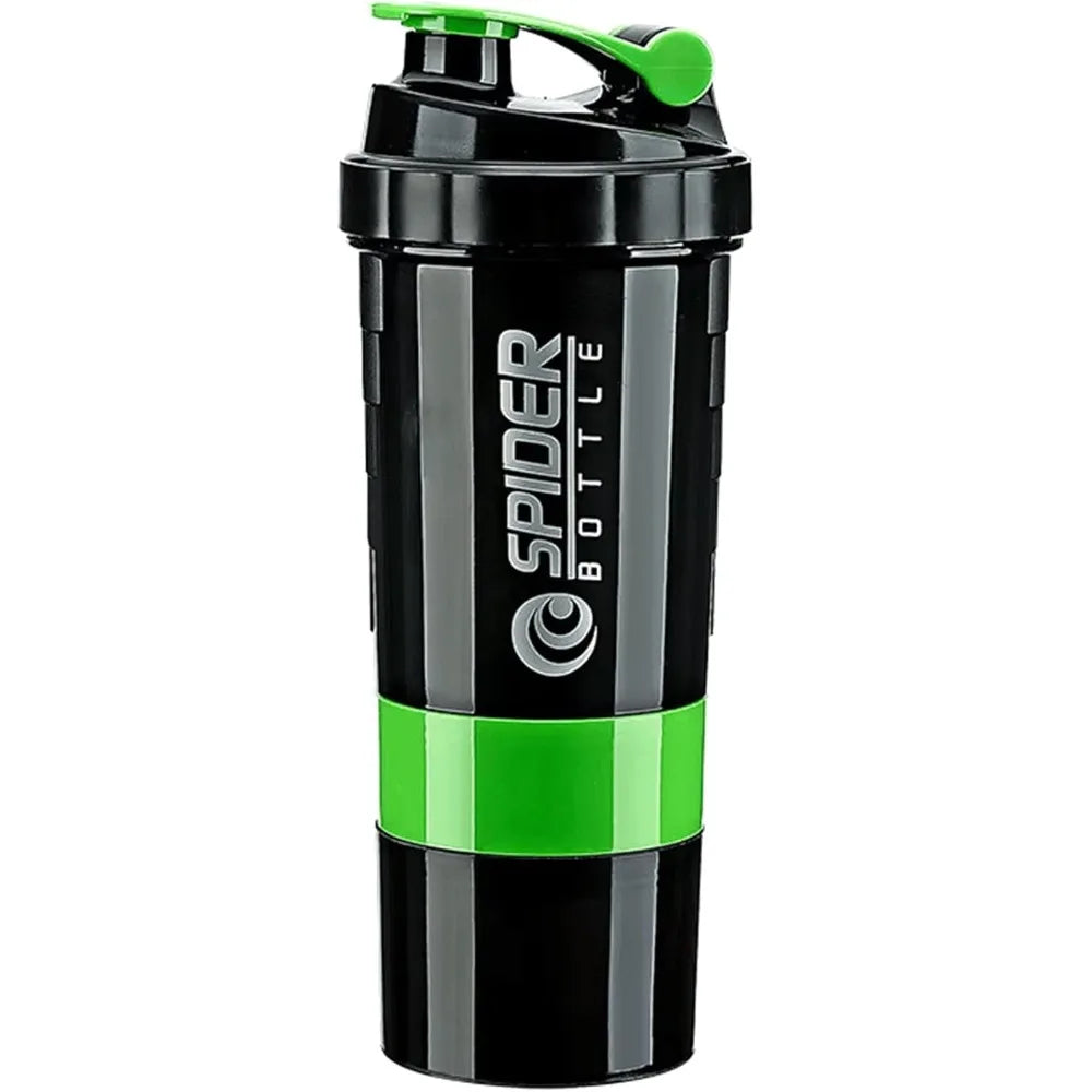 3-Layer Protein Shaker Bottle